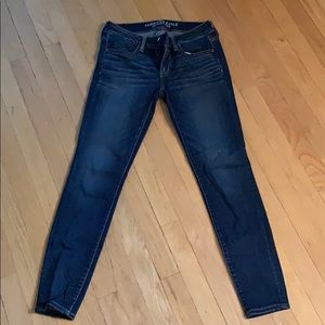 Dark Washed Super Stretch Jeans